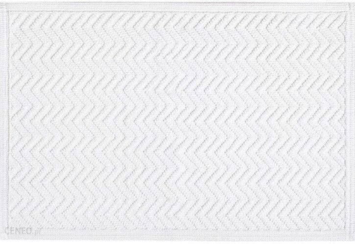 Mata Łazienkowa Sorema Chevron White 50X80