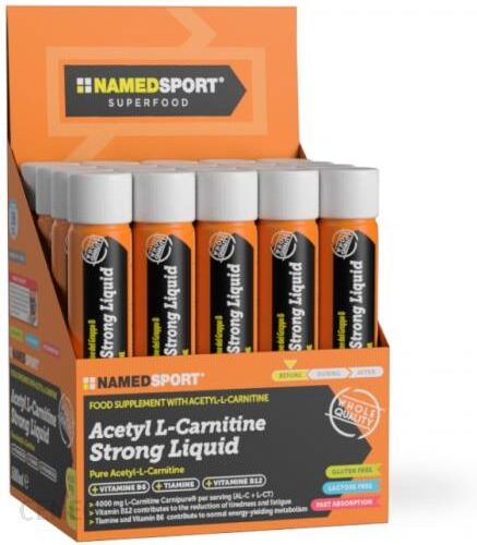 Namedsport L Carnitine Strong Liquid 4000Mg 20X25Ml