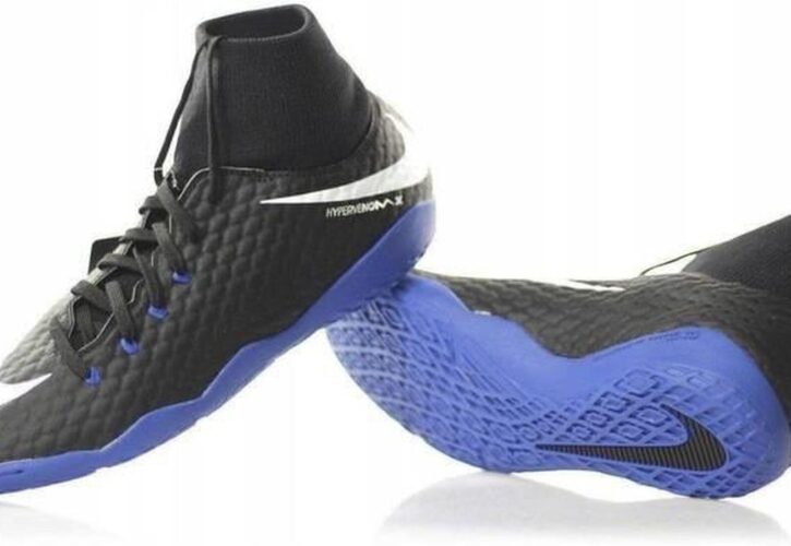 Buty piłkarskie Nike Halowe Dla Dzieci Hypervenom X Phelon Df Ic 917774 002 Czarny