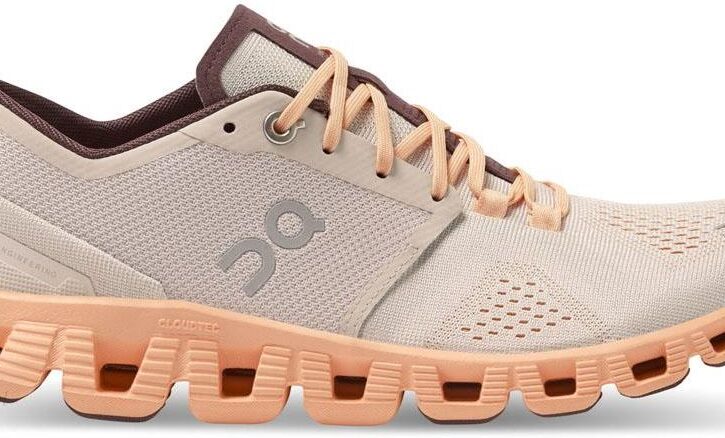 Buty do biegania On Running Cloud X 2020 W Beżowo-Pomarańczowe Z2021-4099699