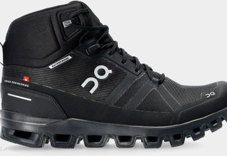 On Running Cloudrock Waterproof black