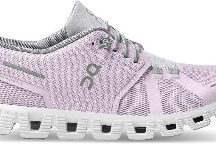 Buty do biegania On Running Damskie W Cloud 5 Liliowy 778941