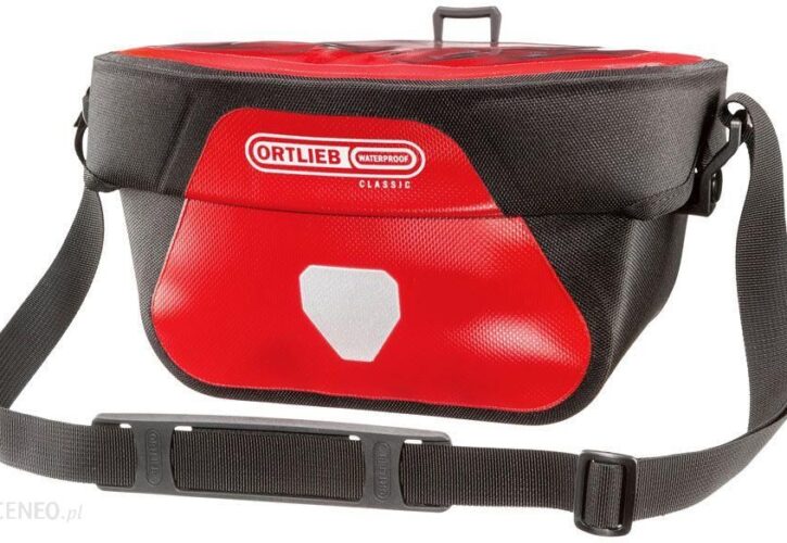 Ortlieb Torba Sakwa Na Kierownicę Ultimate Six Classic 5L Red Black