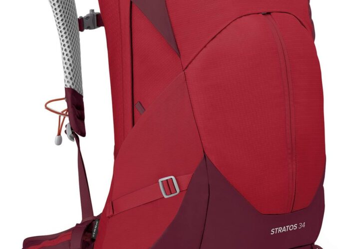 Osprey Stratos 34 Poinsettia Red