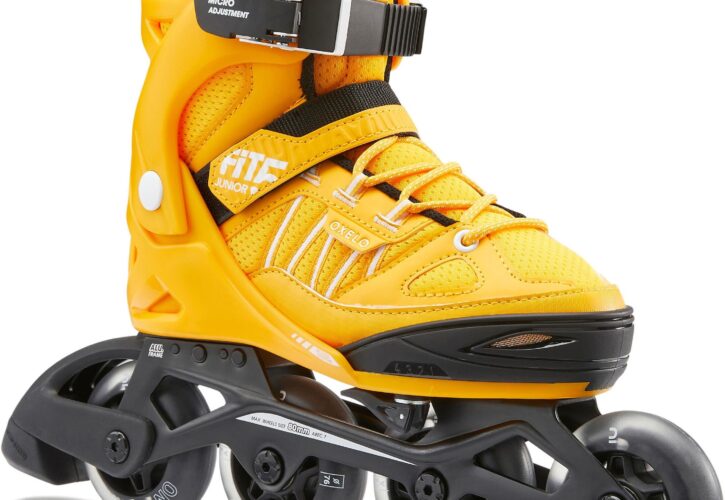 Oxelo Fitness Dla Dzieci Fit5 Żółty