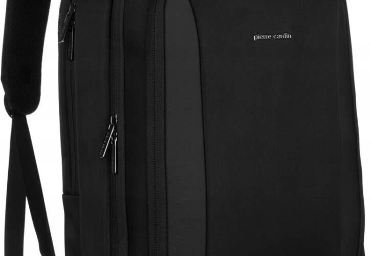 Pierre Cardin Markowy, Pojemny, Wodoodporny Plecak Na Laptopa 15”