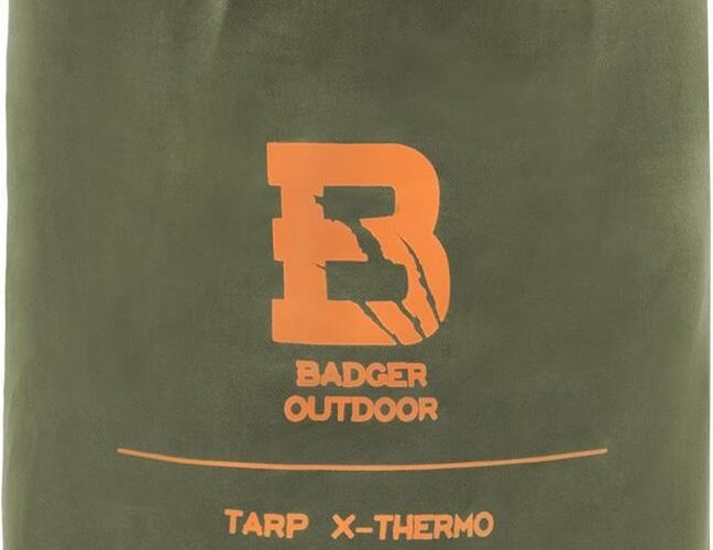 Płachta Biwakowa Badger Outdoor X Thermo Tarp Olive Bo Trp Th Olv