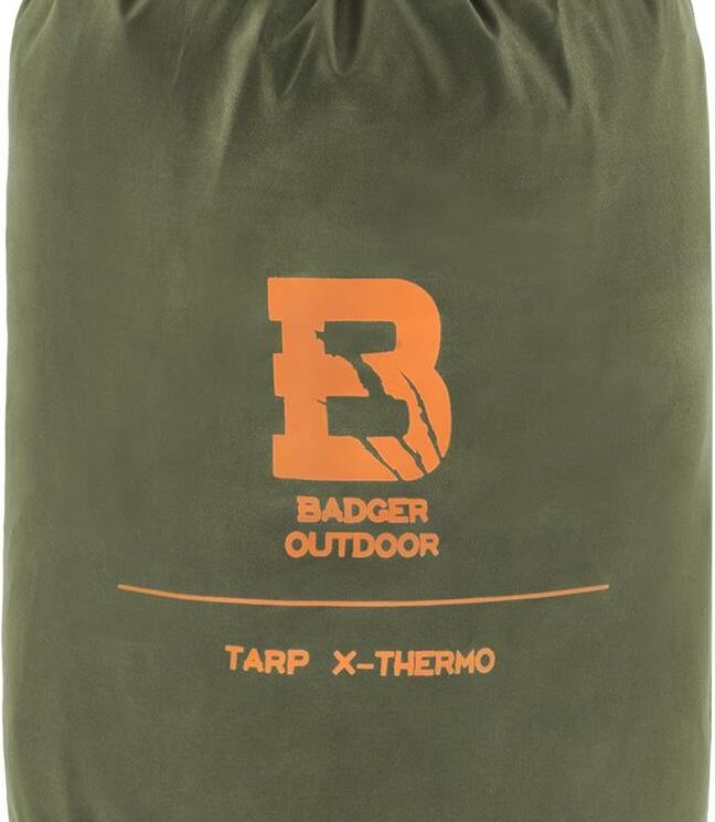 Płachta Biwakowa Badger Outdoor X Thermo Tarp Olive Bo Trp Th Olv