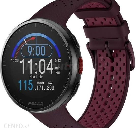 Polar Pacer PRO bordowy S-L
