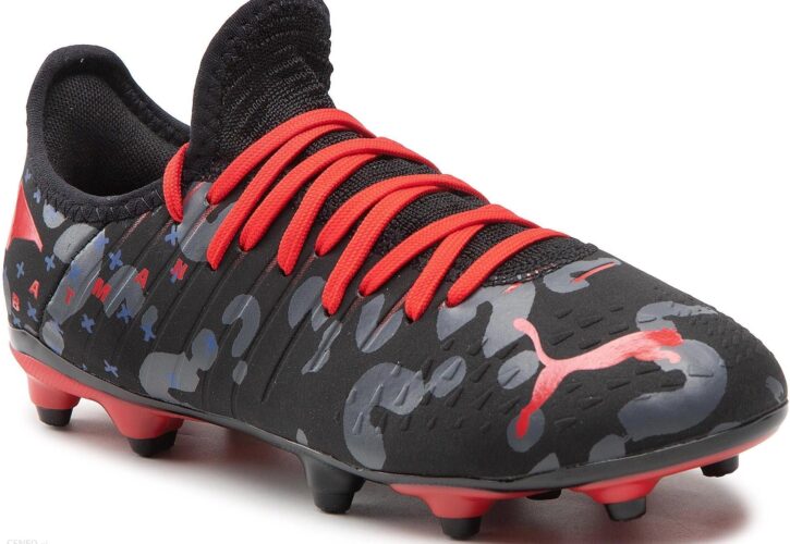 Buty piłkarskie Puma Future Z 4.3 Batman Fg/Ag Jr 106953 01 Black/Hghred/Surftheweb/Asp