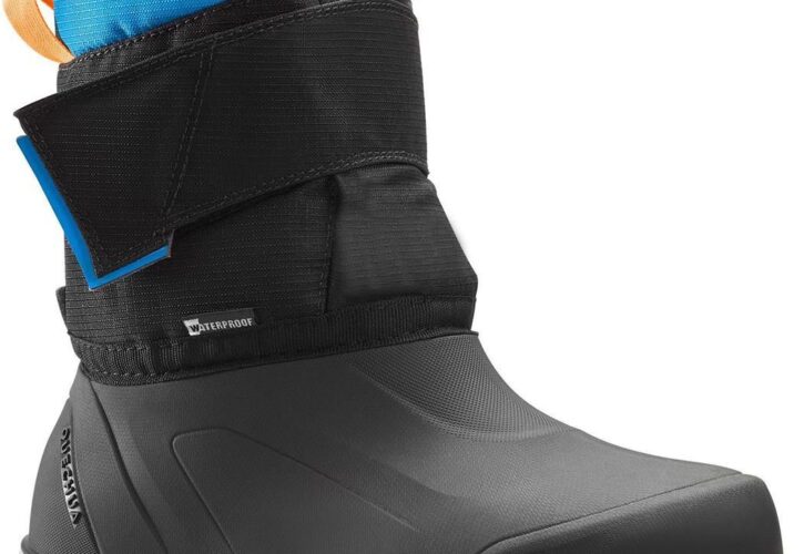 QUECHUA Buty turystyczne śniegowce – SH500 X-WARM – dla dzieci TURKUSOWY