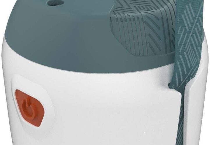 Quechua Lampka Kempingowa Ładowana Bl100 100 Lumenów Brązowy Zielony