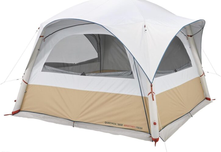 Quechua Przedsionek Pompowany Base Connect Air Seconds Fresh Dla 8 Osób