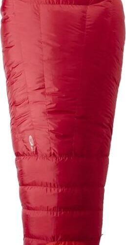 Rab Expedition 1200 Sleeping Bag Short Czerwony Left Zipper Qsm26Surshtlz