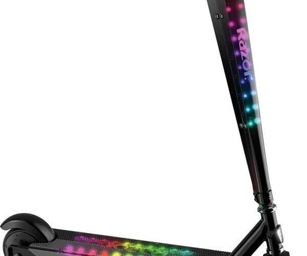Razor Sonic Glow E Scooter Black