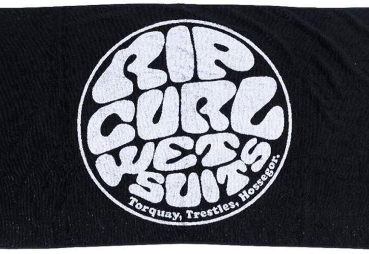 Ripcurl Ręcznik Rip Curl Wetty Icon Towel Czarny