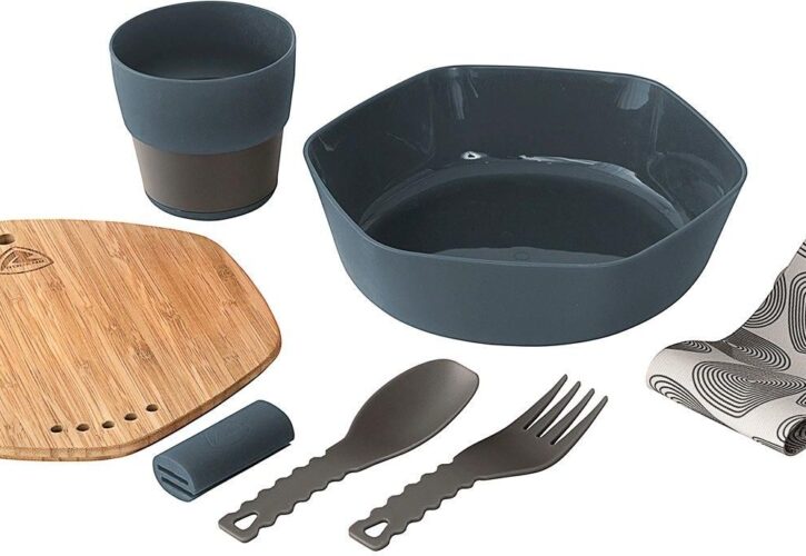 Robens Zestaw Naczyń Kempingowych Leaf Meal Kit Ocean
