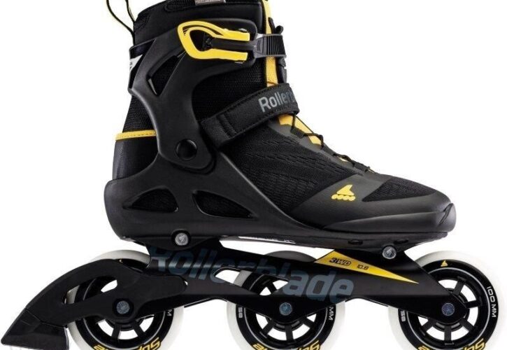 Rollerblade Macroblade 100 3Wd Black Saffron Yellow