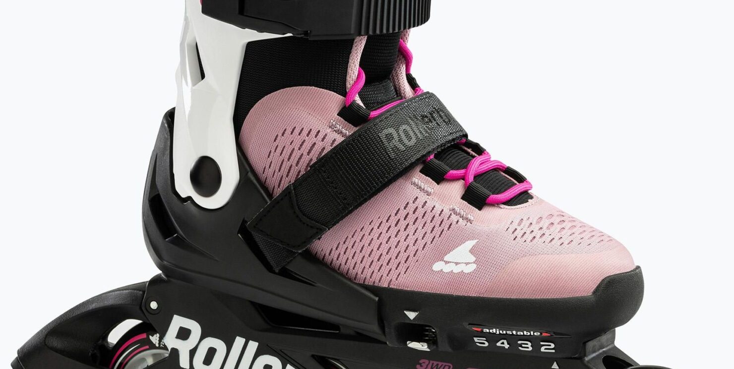 Rollerblade Rolki Dziecięce Microblade Różowo Białe 07221900 T93