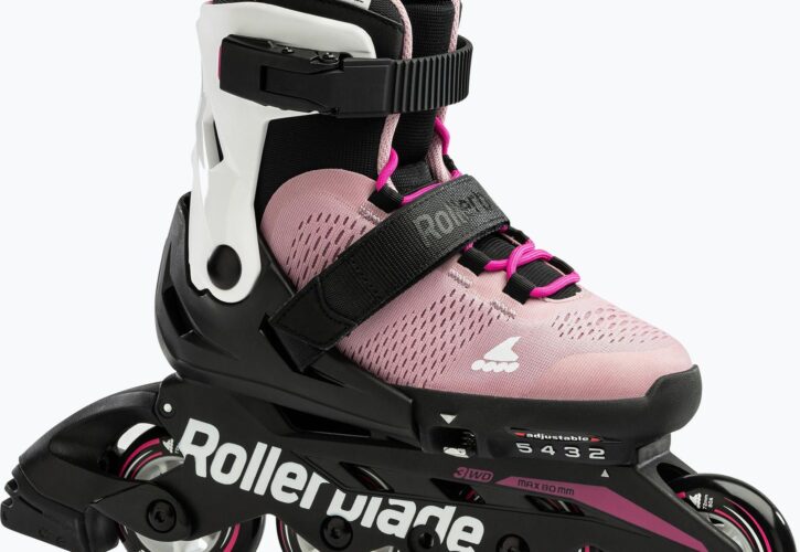 Rollerblade Rolki Dziecięce Microblade Różowo Białe 07221900 T93