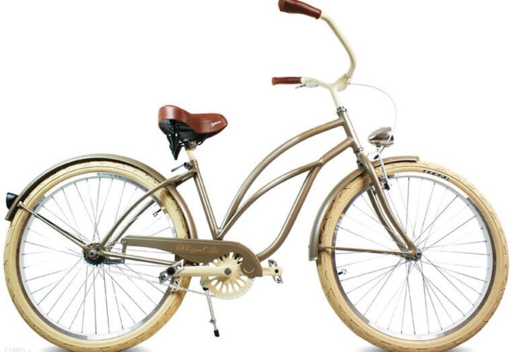 Royalbi Beach Cruiser Gold Mocca Damski Złoty Ochra Żółty