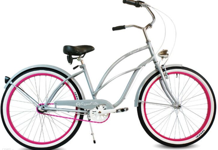 Royalbi Beach Cruiser Pink Panther Damski Szary Różowy