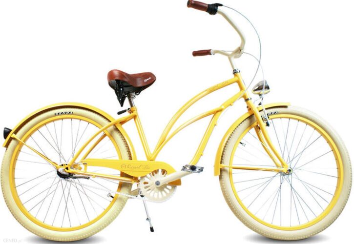 Royalbi Beach Cruiser Sunrise Damski Żółty