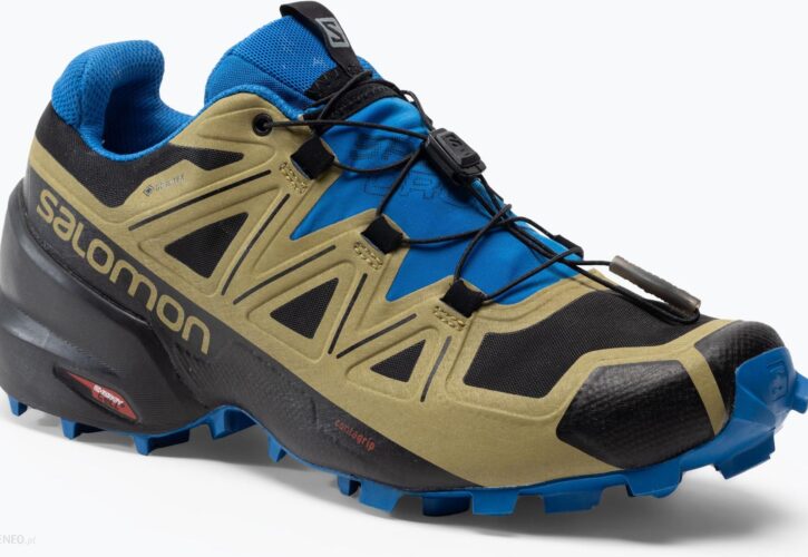 Salomon Speedcross 5 Gtx Zielono-Niebieskie L41612400 193128928636