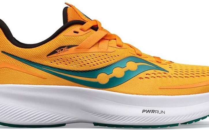 Buty do biegania Saucony Ride 15 M Żółte S20729 30 Żółty