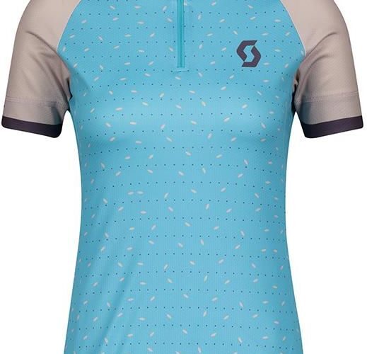Scott Koszulka Z Krótkim Rękawem Endurance 30 S S Damska Model 2021 Błękitna