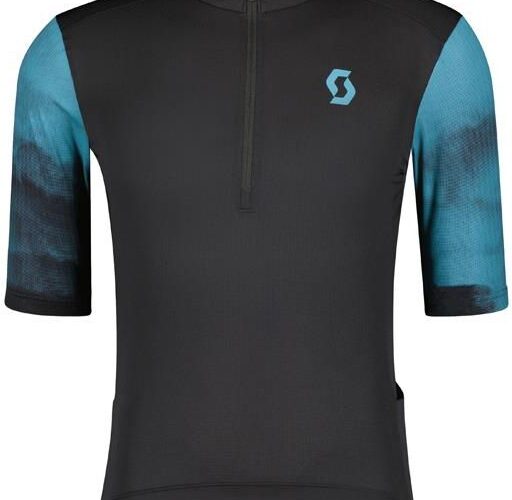 Scott Koszulka Z Krótkim Rękawem Gravel 10 S/SL Męska Model 2022 Czarna XL
