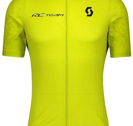 Scott Koszulka Z Krótkim Rękawem Rc Team 10 S/S Męska Model 2021 Żółta