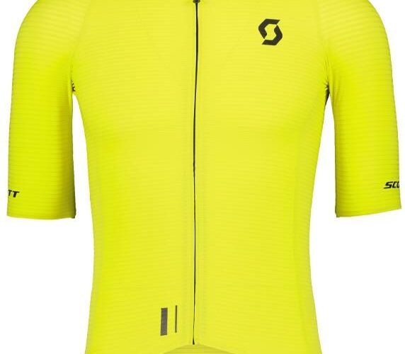 Scott Koszulka Z Krótkim Rękawem Rc Ultimate Graphene S/SL Męska Model 2022 Żółta XL