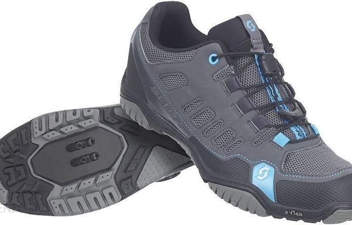 Scott Sport Crus-R Lady Anthracite Neon Blue