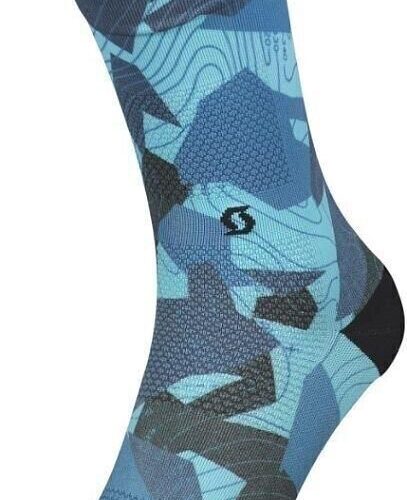 Scott Trail Camo Map Crew Blue/Black