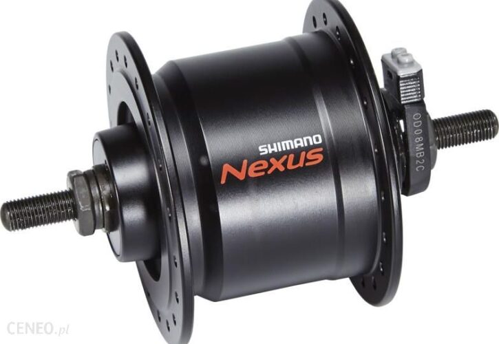 Shimano Nexus Dh-C3000-3N Black 36H
