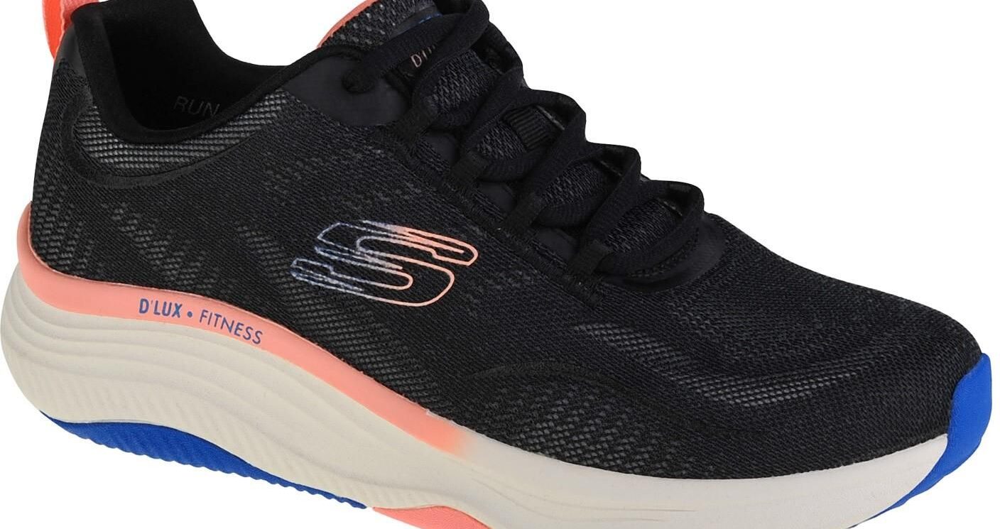 Buty do biegania Skechers D’ Lux Fitness 149833-BKMT 149833BKMT Czarne