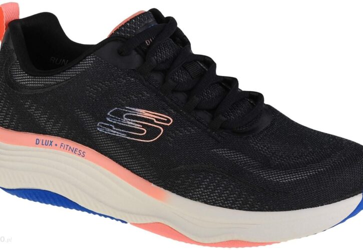 Buty do biegania Skechers D’ Lux Fitness 149833-BKMT 149833BKMT Czarne