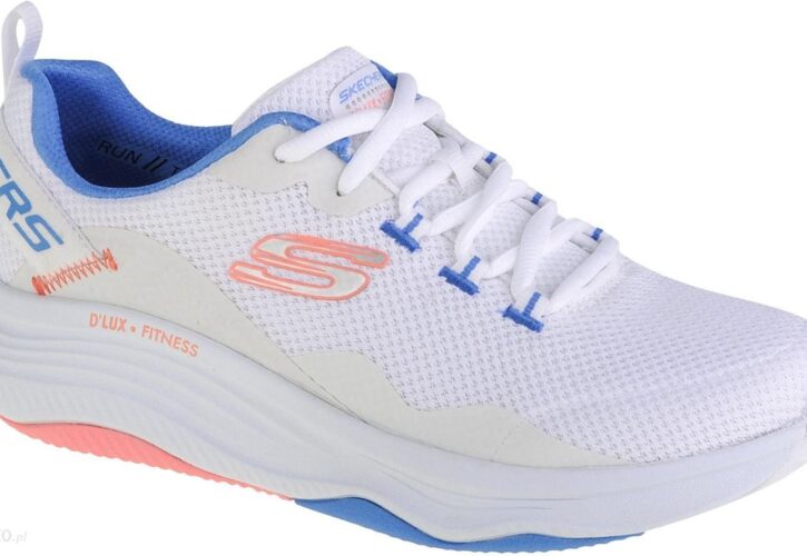 Buty do biegania Skechers D’ Lux Fitness 149835-WMLT 149835WMLT Białe