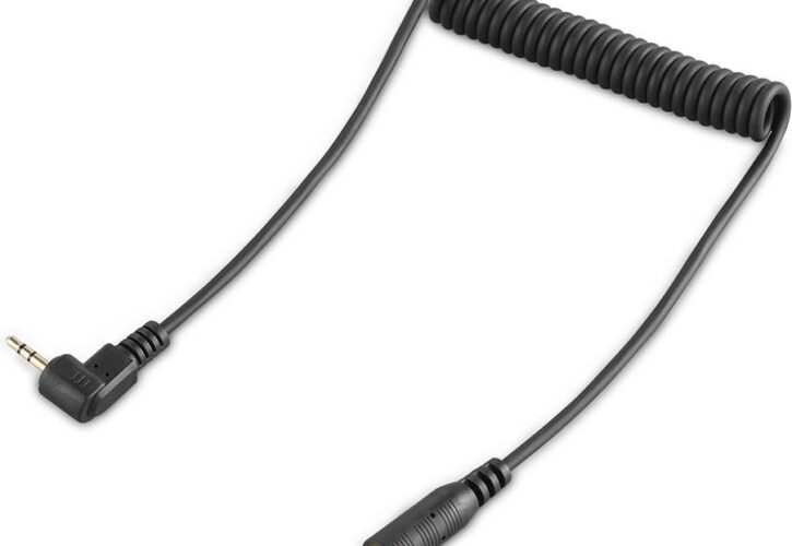 Smallrig 2201 Coiled 2.5Mm Lanc Extension Cable Przedłużacz Lanc Cl2201
