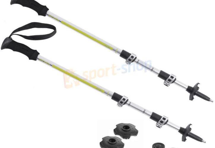 Spokey Kije Trekingowe Zion Srebrne 922215