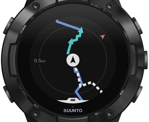 Suunto Zegarek Gps Kardio Multisportowy Suunto 5 All Black Czarny