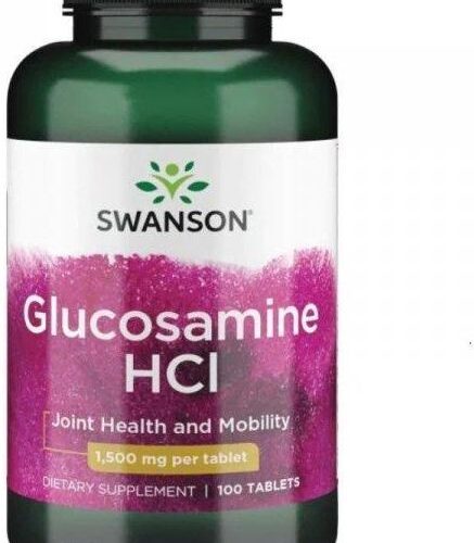 Swanson – Glukozamina HCL, 1500mg, 100 tabl