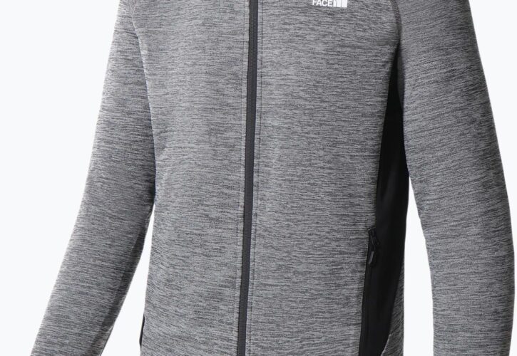 The North Face Bluza Trekkingowa Męska Ao Midlayer Fz Szara Nf0A5Imfylm1