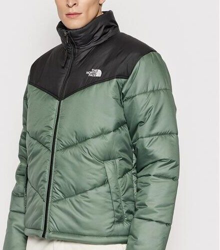 The North Face Kurtka puchowa Saikuru NF0A2VEZGCC1 Zielony Regular Fit