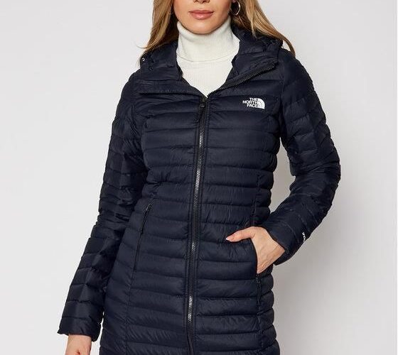 The North Face Kurtka Puchowa Stretch Down Nf0A4P6Jrg11 Granatowy Slim Fit