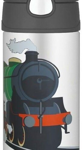 Thermos Termos Ze Słomką 355Ml Pociąg