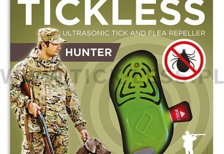 Tickless Odstraszacz Kleszczy Hunter Zielony (PRO10-202)