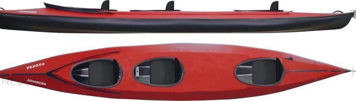 Triton Advanced Vuoksa 3 Kompletny Zestaw Czerwony Czarny A001193