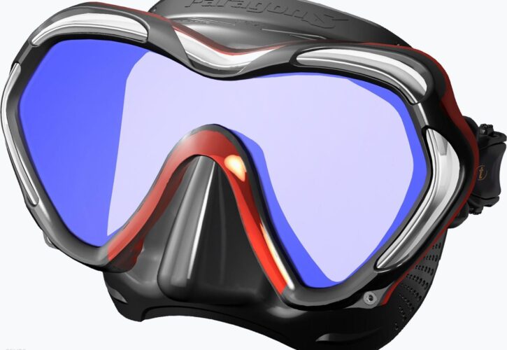 Tusa Paragon S Mask M1007 Czerwony